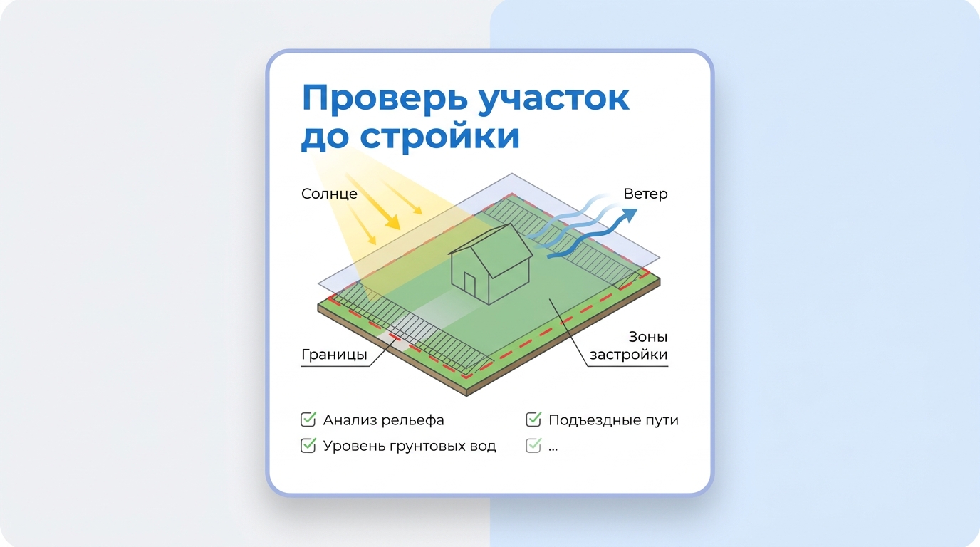 Чек-лист перед стройкой