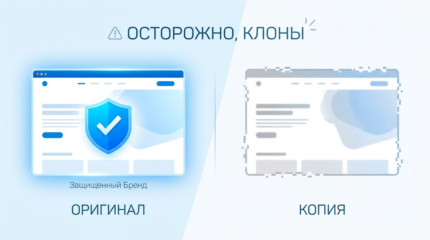 Оригинальный сайт СмотриСундук.ру и его тень-подражатель